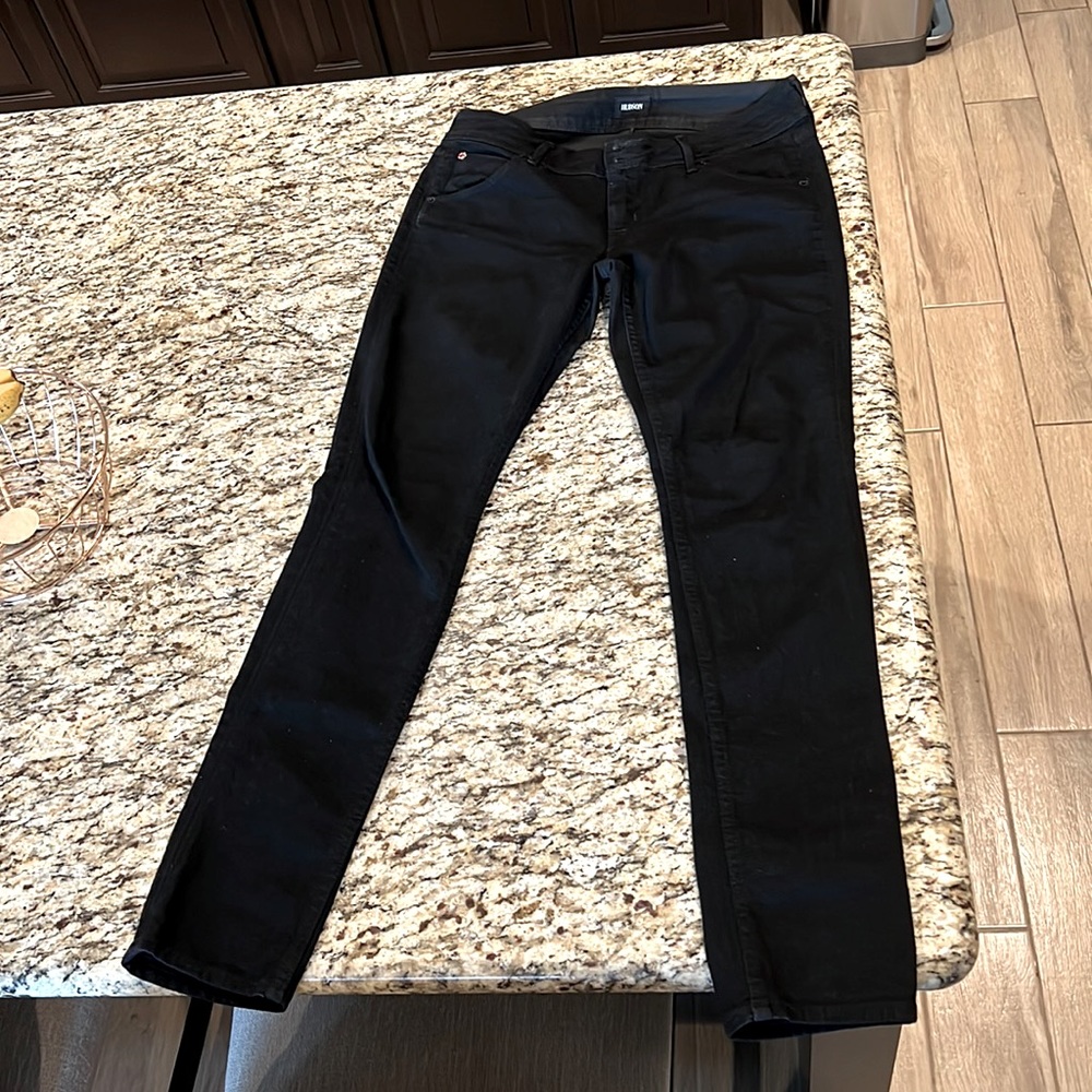 Black womens Hudson jeans size 28